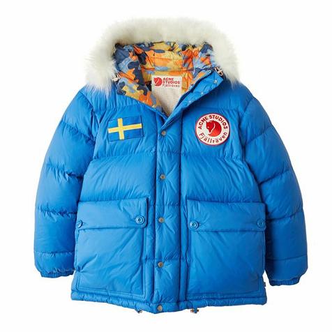 Fjallraven Men Expedition Down Jacket Blue PH310231 Philippines